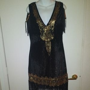 Roaring 20's costume sz XL